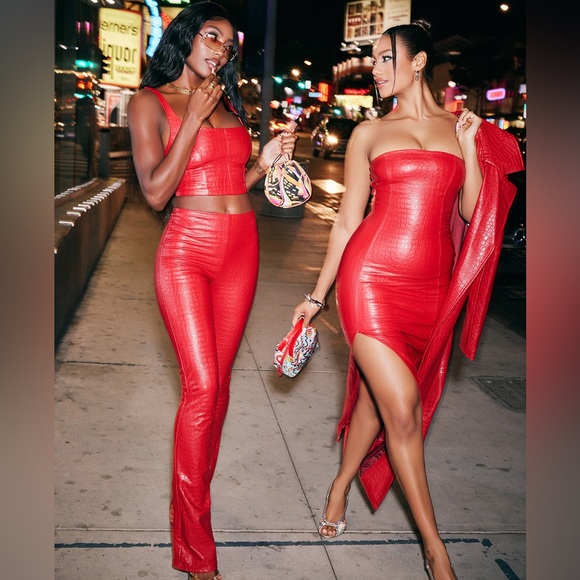 Naked Wardrobe The Crocodile Chic Dress - Picture 10 of 15